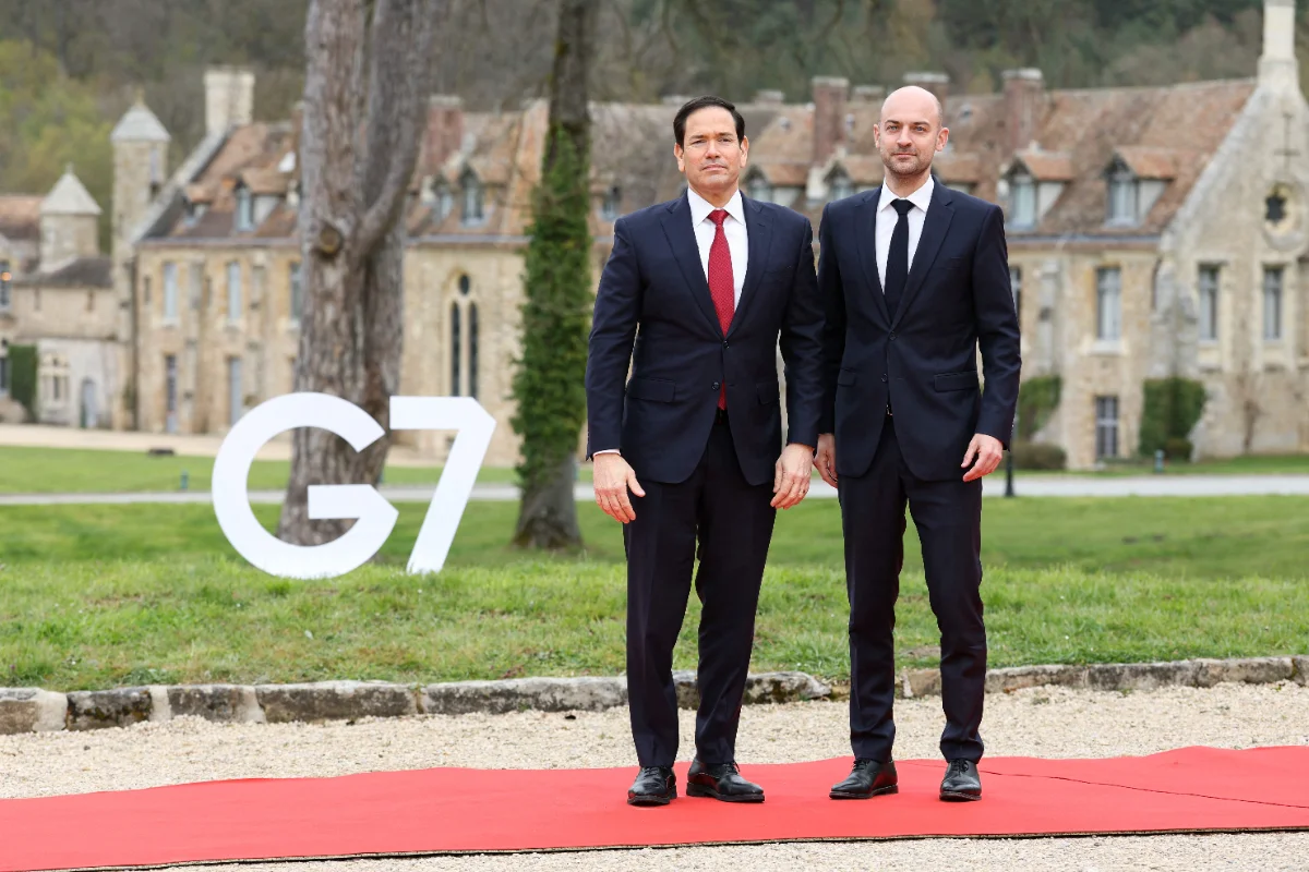 Rubio arrives at G7 talks amid Iran war tensions