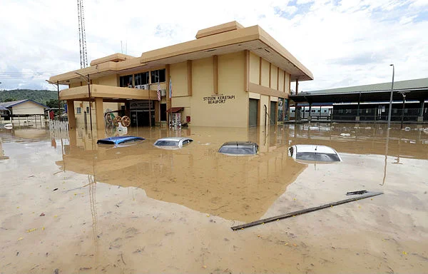 FW1459823_SB02_10032025__BANJIR_BEAUFORT Flood situation in Sabah remains largely unchanged