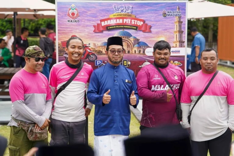 Federal Territory Mosque launches 'Barakah Pit Stop' for riders