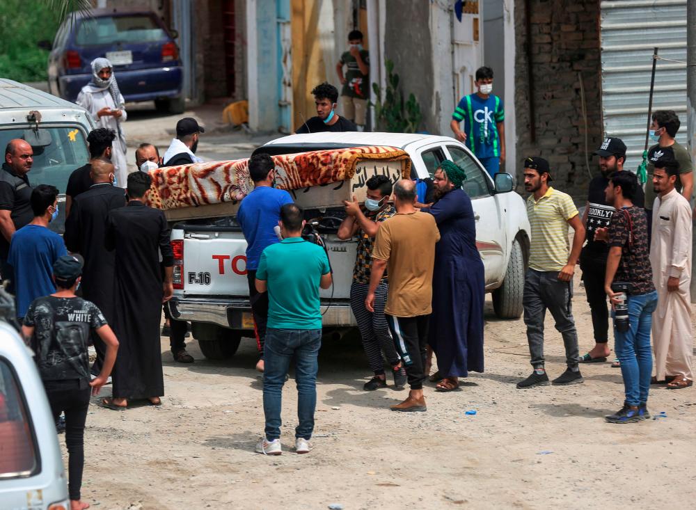 Fire kills 82 at Iraqi Covid hospital, health minister suspended Fire kills 82 at Iraqi Covid hospital, health minister suspended