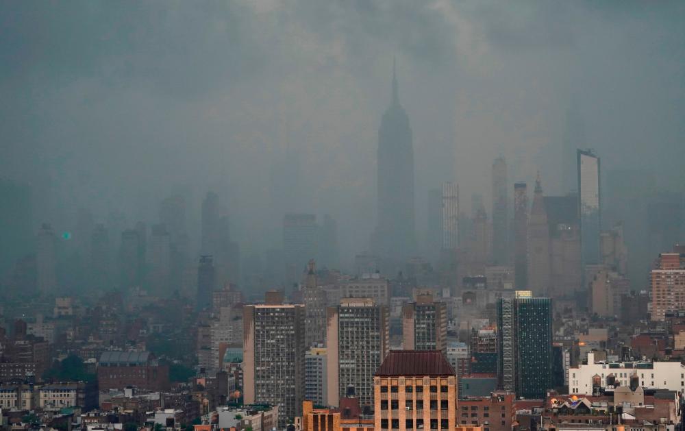Flooding in New York as Storm Elsa expected to hit