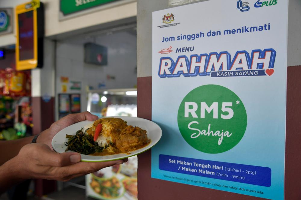 Food premises offering Menu Rahmah to double in March Food premises offering Menu Rahmah to double in March