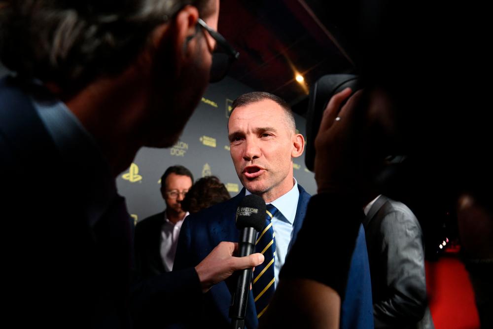 Football icon Shevchenko feels pain and pride in Ukraine’s resilience