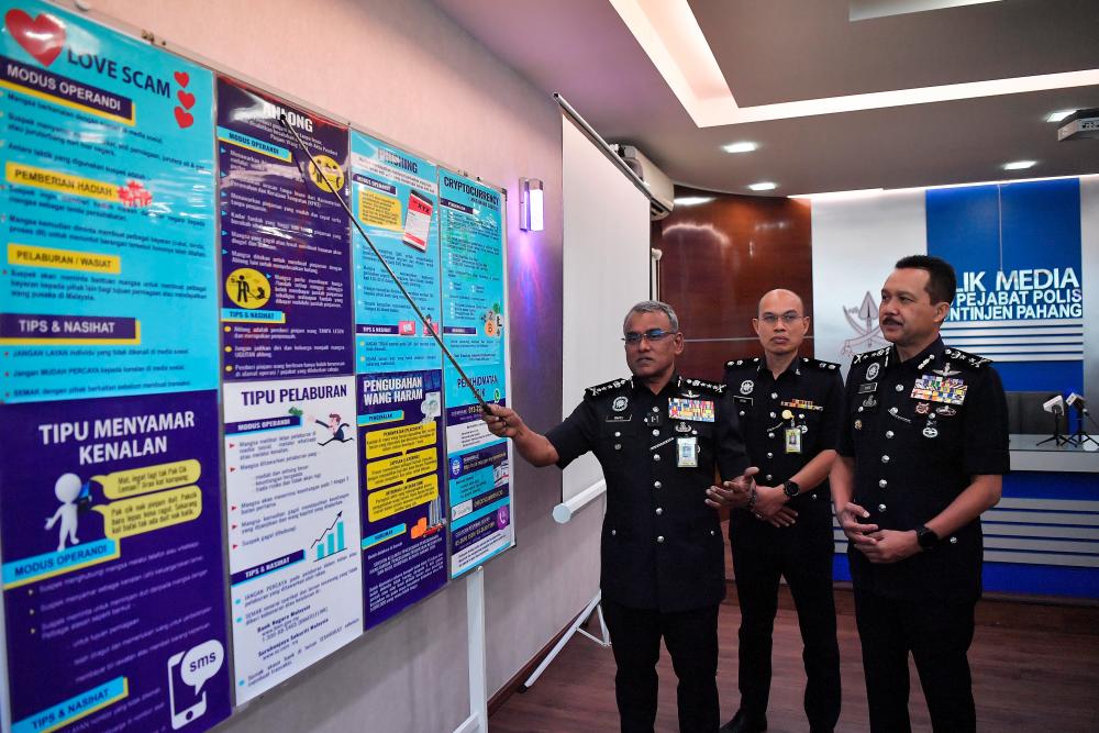 Fraud cases involving losses of over RM31m recorded in Pahang Fraud cases involving losses of over RM31m recorded in Pahang