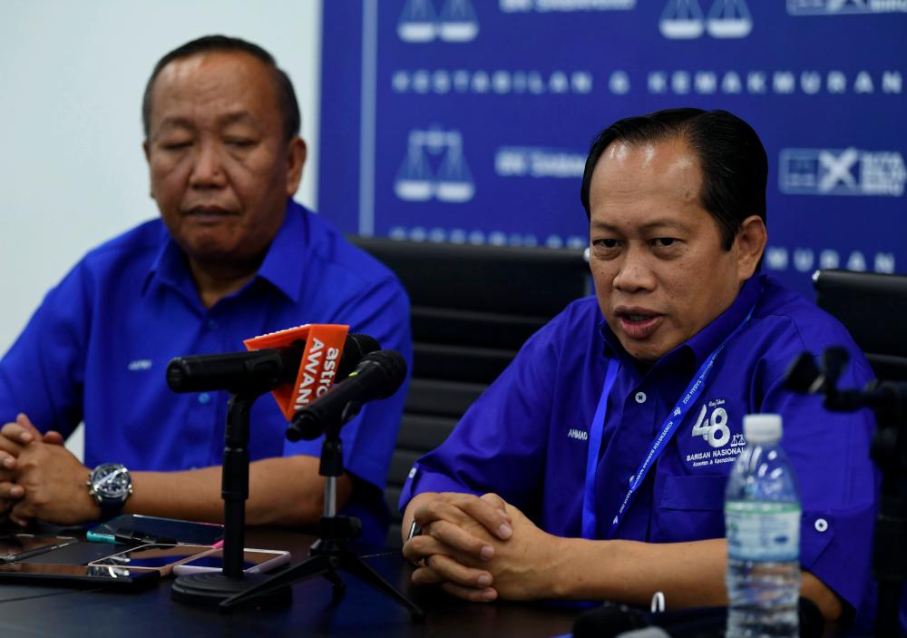 GE15: Umno, BN need to court fence-sitters aggresively, says Ahmad Maslan GE15: Umno, BN need to court fence-sitters aggresively, says Ahmad Maslan