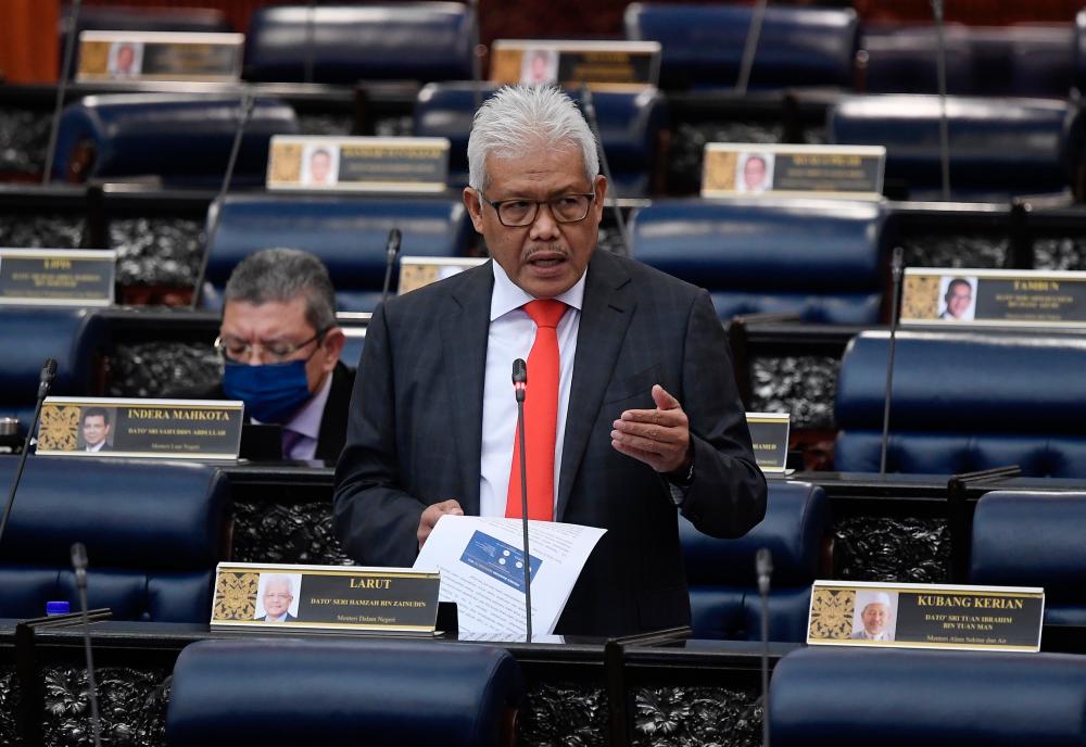 Home Ministry re-tables motion on extension of Subsection 4(5) of SOSMA