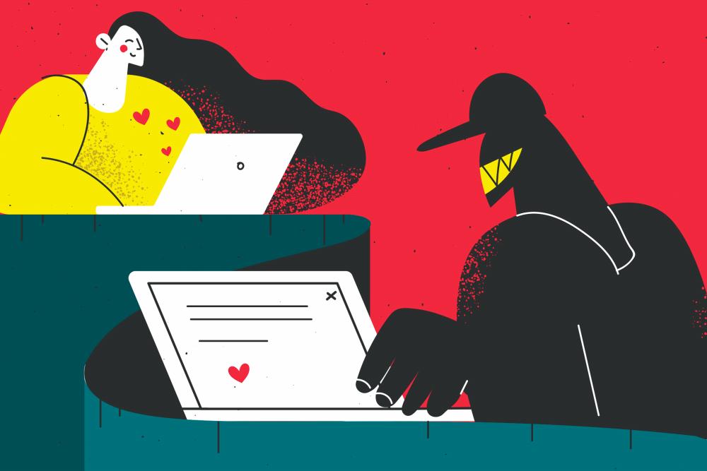 How to avoid love scams