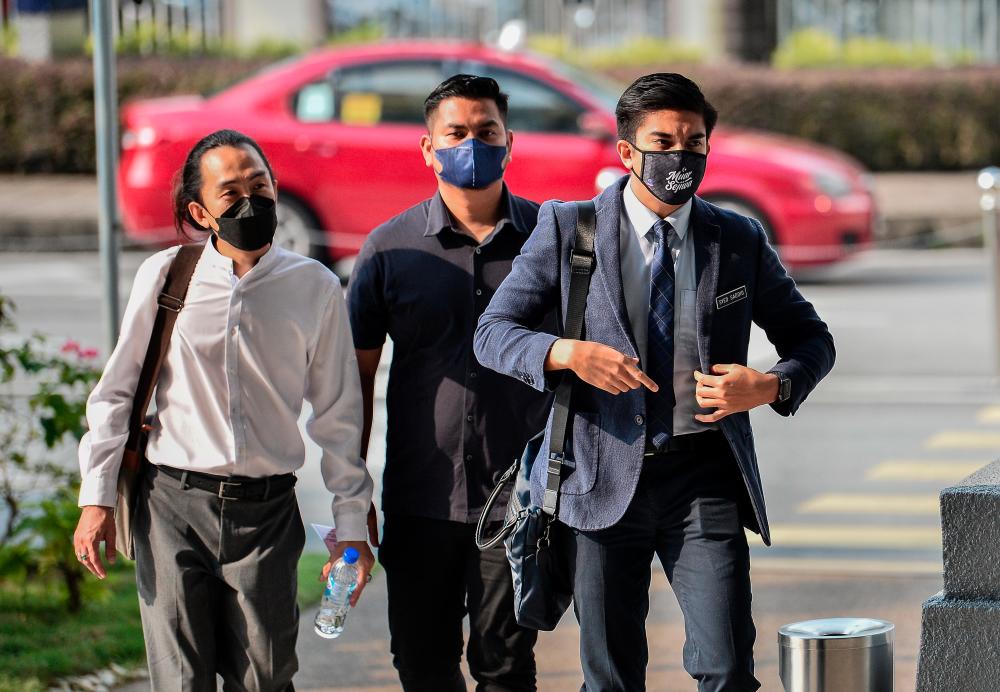 I never directed withdrawal of RM1m from Armada account: Syed Saddiq tells court I never directed withdrawal of RM1m from Armada account: Syed Saddiq tells court