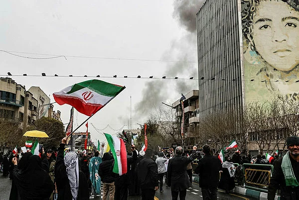 IRAN-ISRAEL-US-WAR-QUDS-DAY-RALLY- Top Iran officials attend Tehran march despite attacks