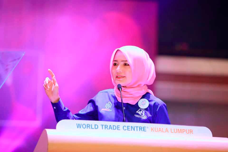 JR wanita Umno Padang Besar galas tugas kempen untuk Zahida