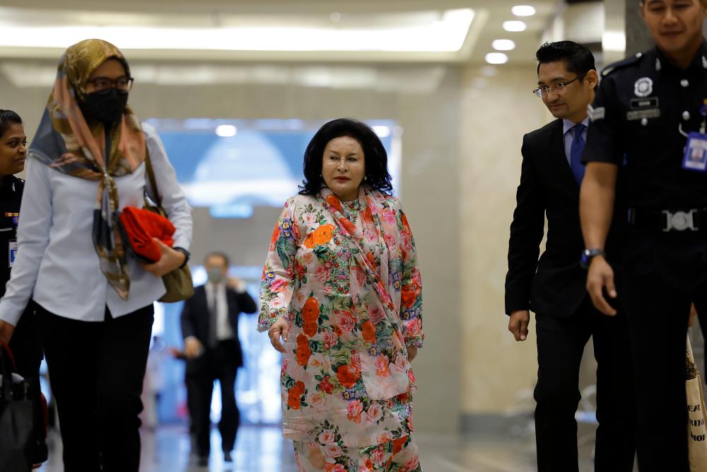 Judge reminds Rosmah’s lawyers to priorities money laundering case