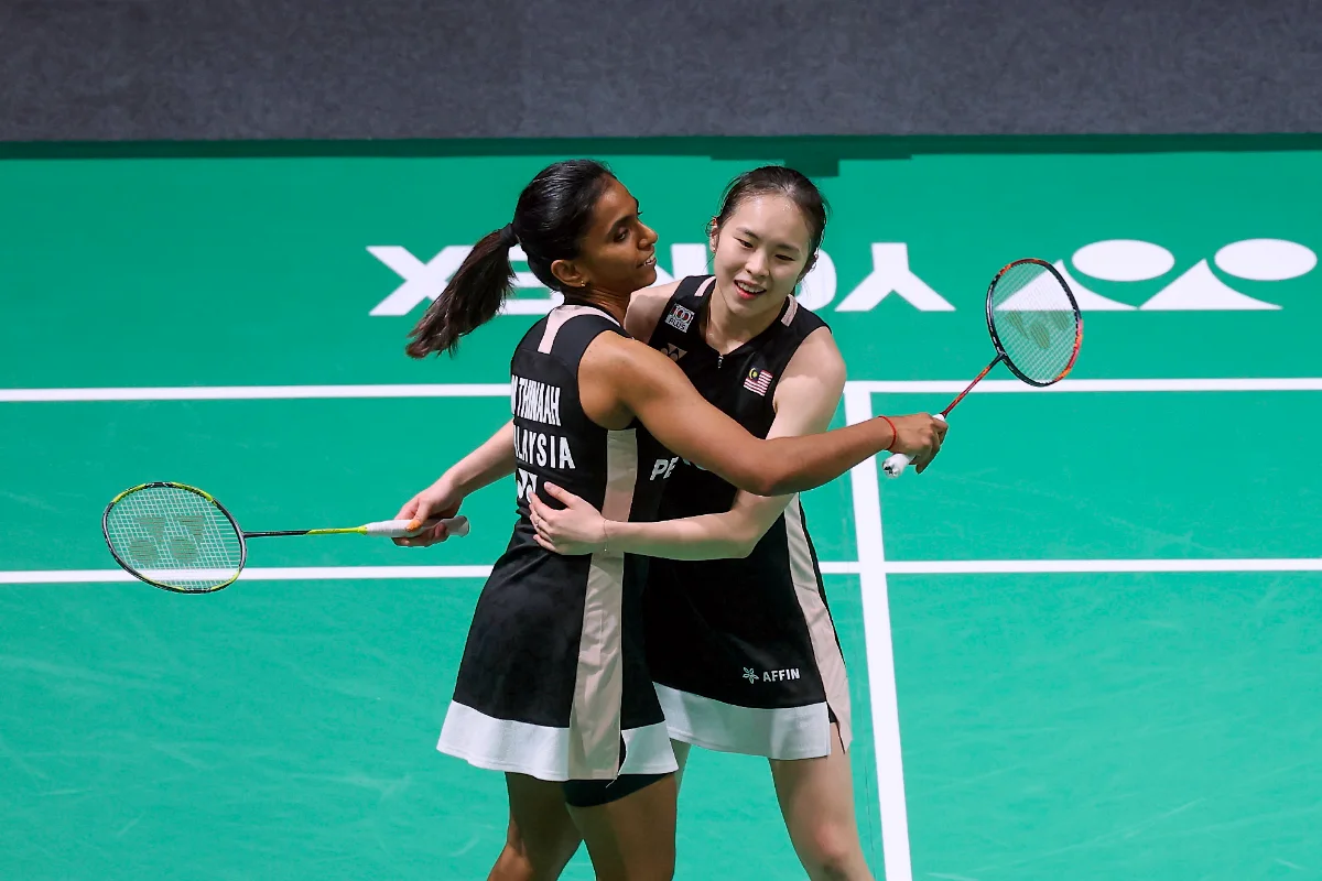 Pearly-Thinaah show friendship turns champions on court