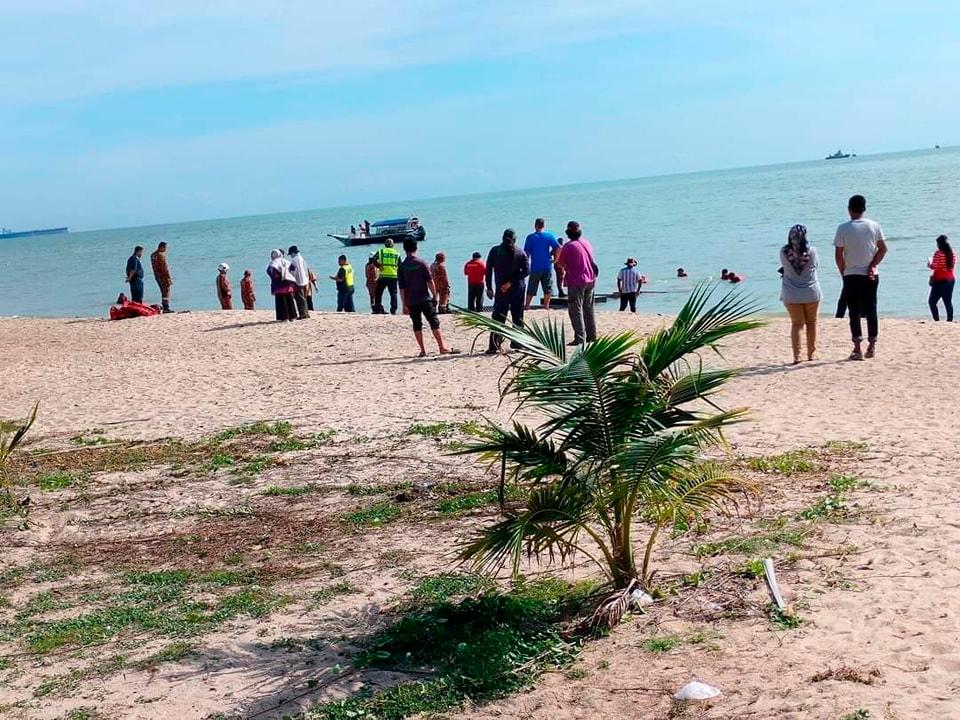 Kanak-kanak enam tahun lemas ketika mandi-manda di Pantai Kundor