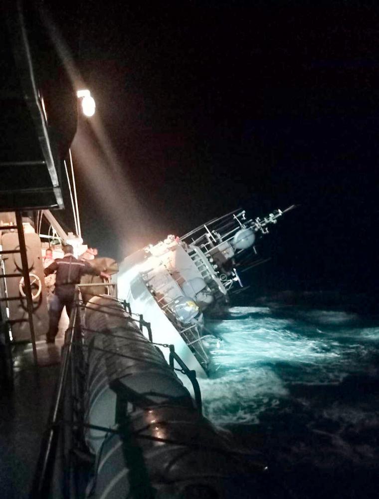 Kapal Tentera Laut Thailand karam, 31 anak kapal dilaporkan hilang