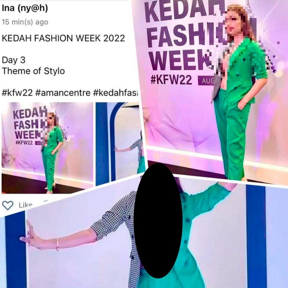 Kedah Fashion Week organisers in trouble over ‘braless’ model