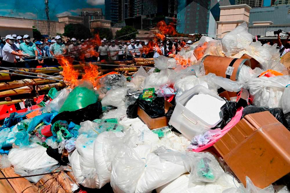Kemboja rekod peningkatan tangkapan dan rampasan dadah pada 2022 Kemboja rekod peningkatan tangkapan dan rampasan dadah pada 2022