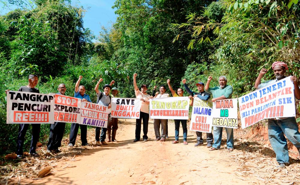 Kerajaan digesa tubuh RCI siasat kecurian REE di Bukit Enggang Kerajaan digesa tubuh RCI siasat kecurian REE di Bukit Enggang