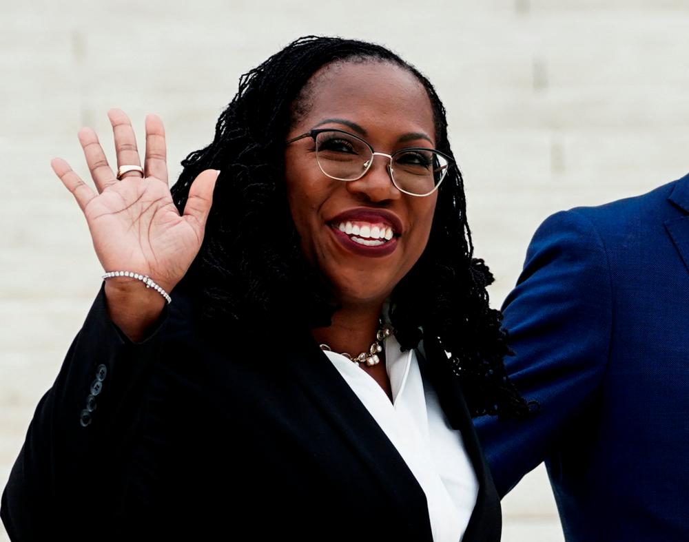 Ketanji Brown Jackson inaugurated as first Black woman on US Supreme Court Ketanji Brown Jackson inaugurated as first Black woman on US Supreme Court