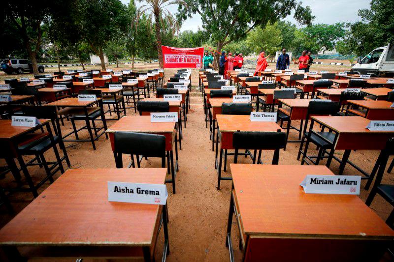 Kidnapped Nigeria Chibok girl free after seven years: governor Kidnapped Nigeria Chibok girl free after seven years: governor