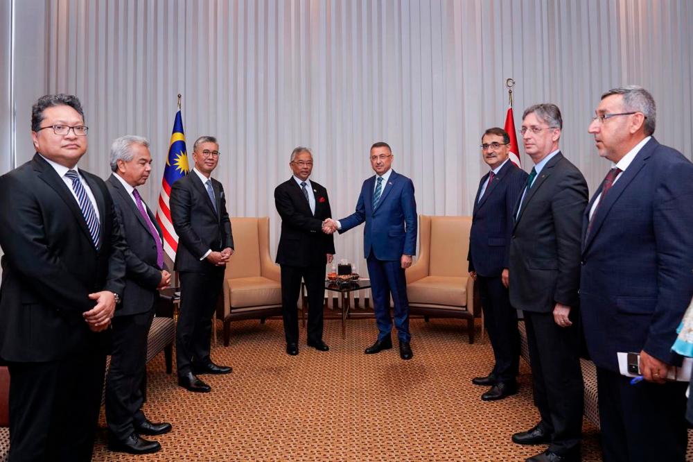 King grants audience to Vice President of Turkiye