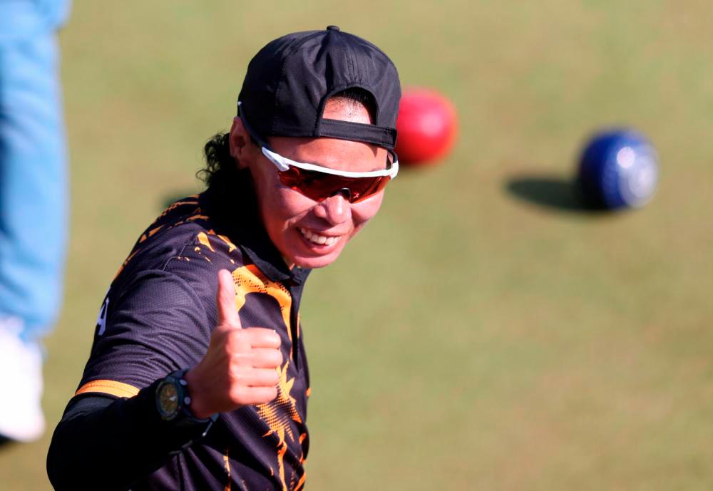 Lawn bowler Siti Zalina bags bronze in women’s singles