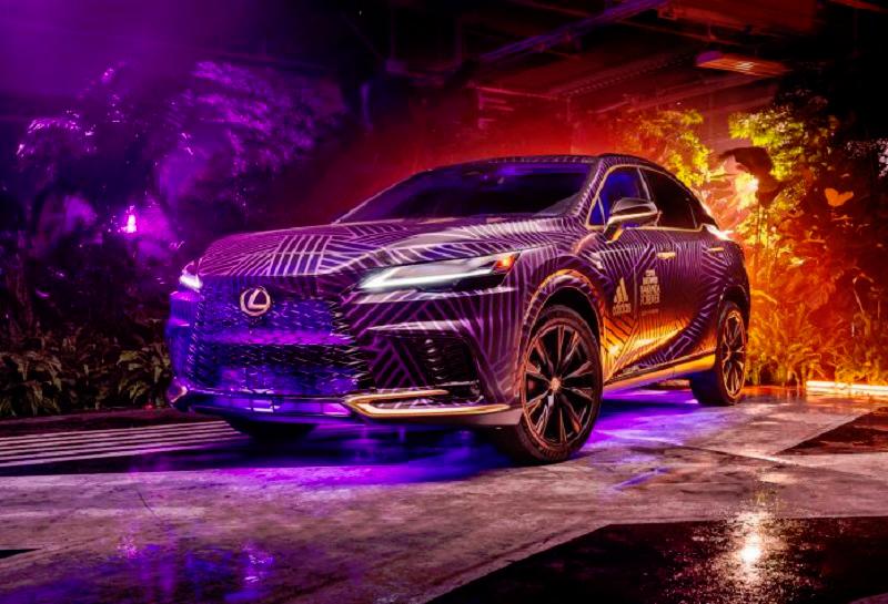 Lexus RX 500h F SPORT Inspired By ‘Black Panther: Wakanda Forever’ Lexus RX 500h F SPORT Inspired By ‘Black Panther: Wakanda Forever’