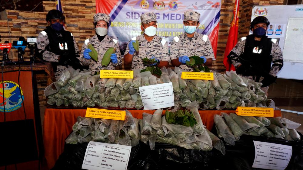 MMEA foils attempt to smuggle out ketum leaves worth RM900,000 MMEA foils attempt to smuggle out ketum leaves worth RM900,000