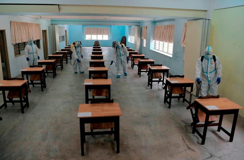 MOE hopes classrooms reserved for SPM not be used as polling stations MOE hopes classrooms reserved for SPM not be used as polling stations