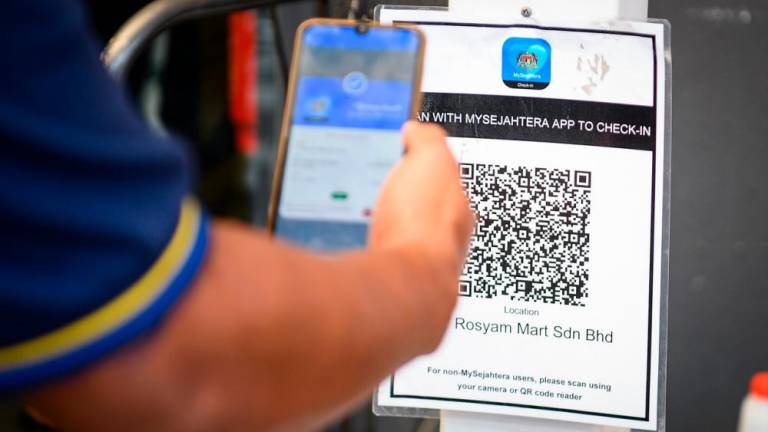 Malaysians can register soon via MySejahtera for Covid-19 vaccine Malaysians can register soon via MySejahtera for Covid-19 vaccine