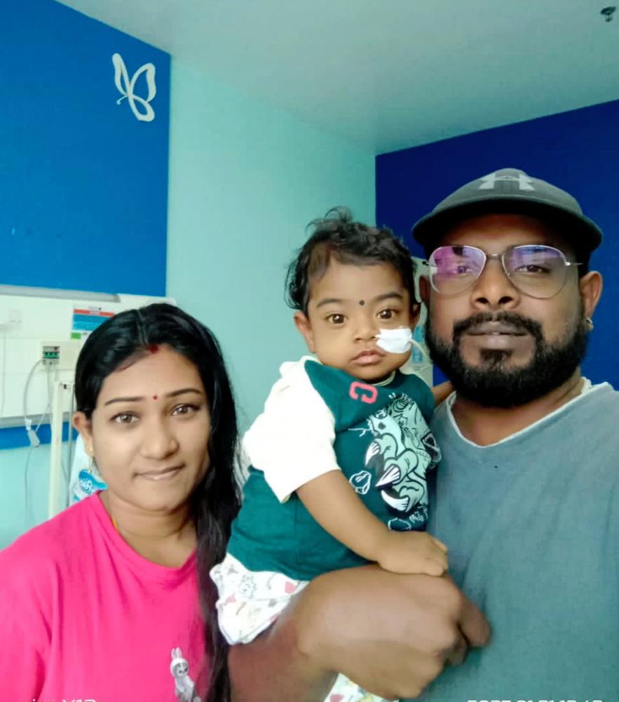 Malaysians rally to help baby with life-threatening disease