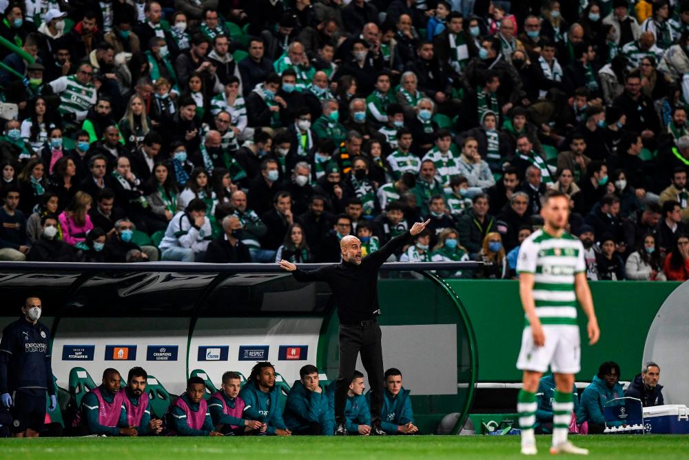 Man City on brink of Champions League quarters after Sporting rout