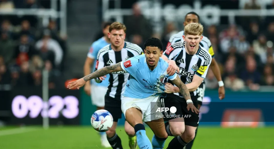 Manchester City crush Newcastle to reach FA Cup quarter-finals
