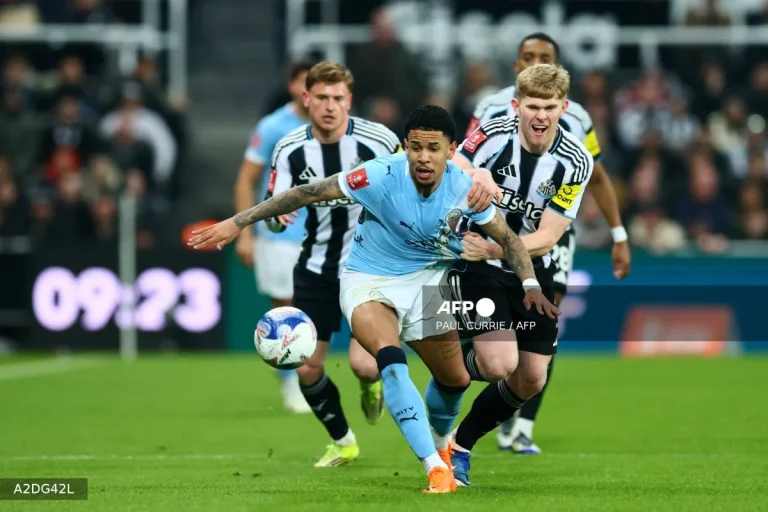 Manchester City crush Newcastle to reach FA Cup quarter-finals