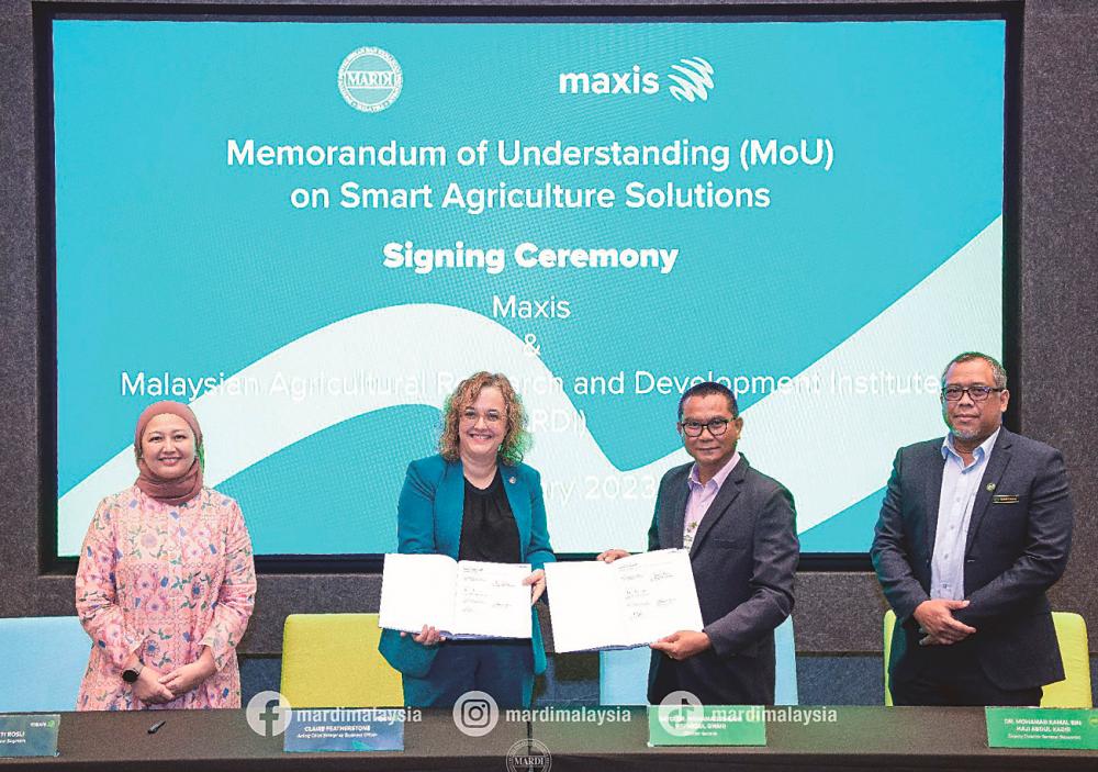 Maxis, Mardi to work together to plant smart solutions in agriculture sector