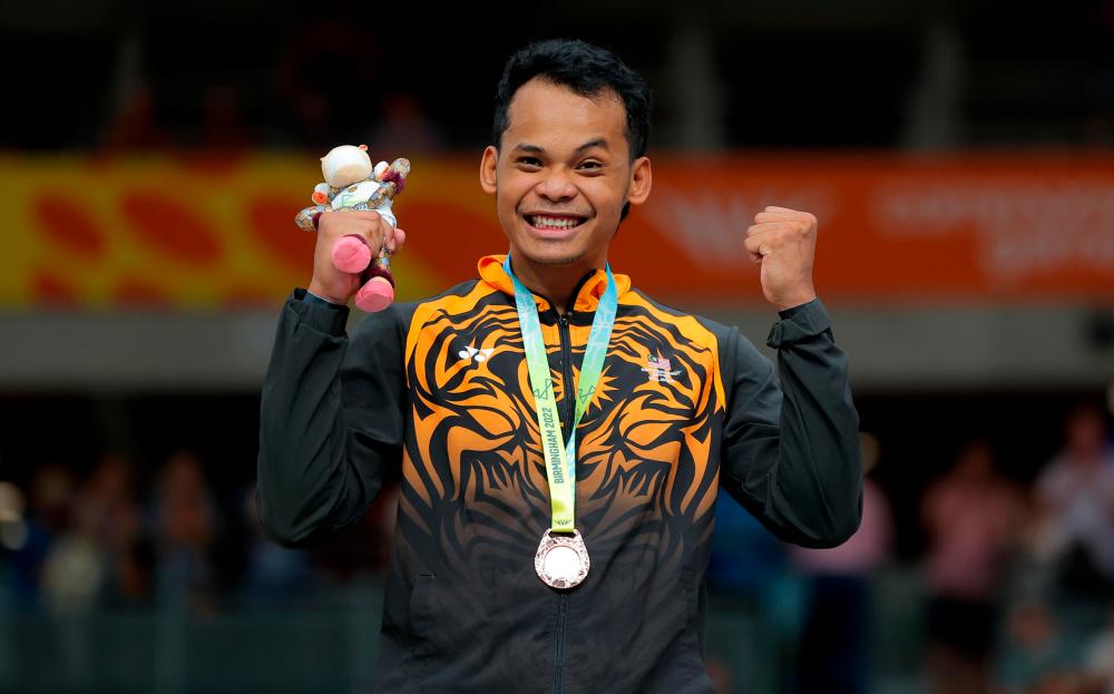 Menang gangsa macam emas, hadiah untuk hari jadi ayah: Shah Firdaus