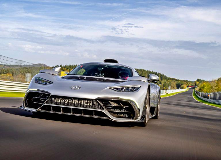 Mercedes-AMG ONE Sets New Record For Road-legal Production Cars At Nurburgring-Nordschleife Mercedes-AMG ONE Sets New Record For Road-legal Production Cars At Nurburgring-Nordschleife