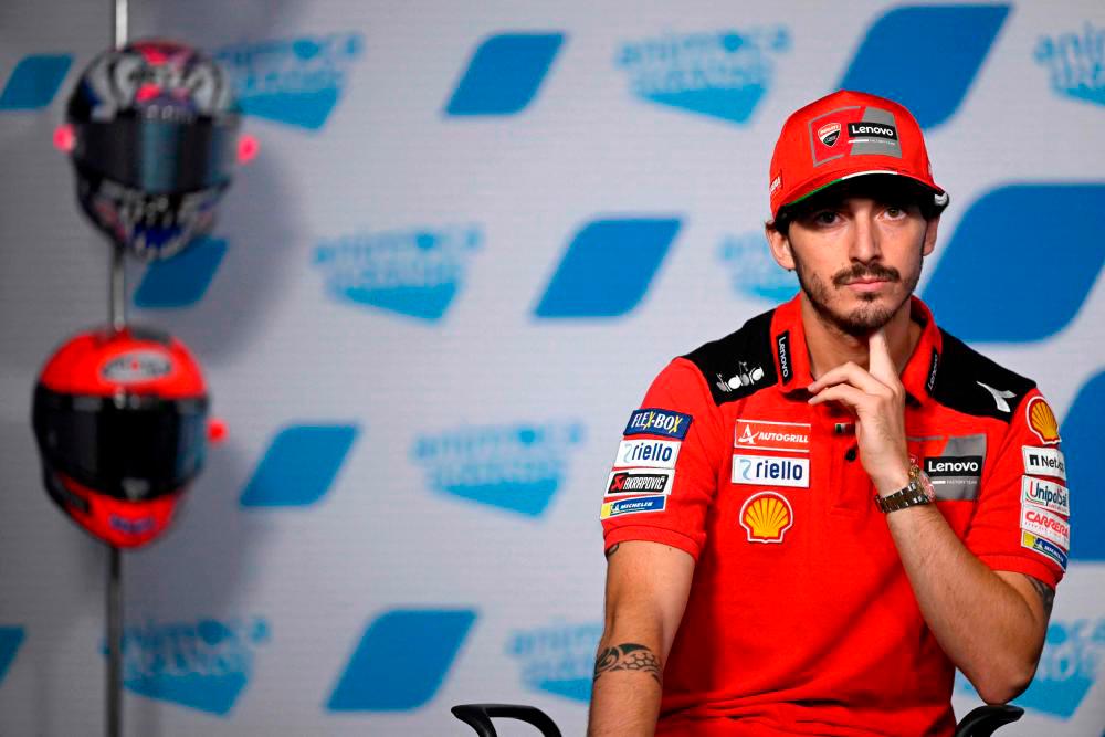 Moto GP leader Bagnaia, teammate miller meet Malaysian fans