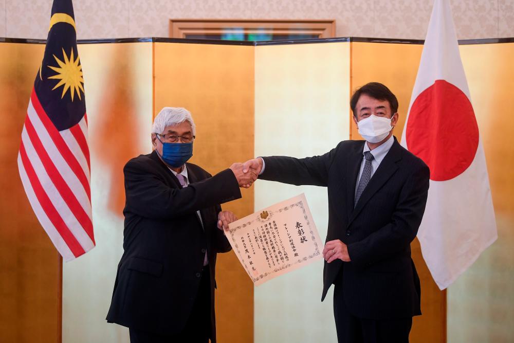 M’sia Kendo Association awarded Japanese Foreign Minister’s honour M’sia Kendo Association awarded Japanese Foreign Minister’s honour