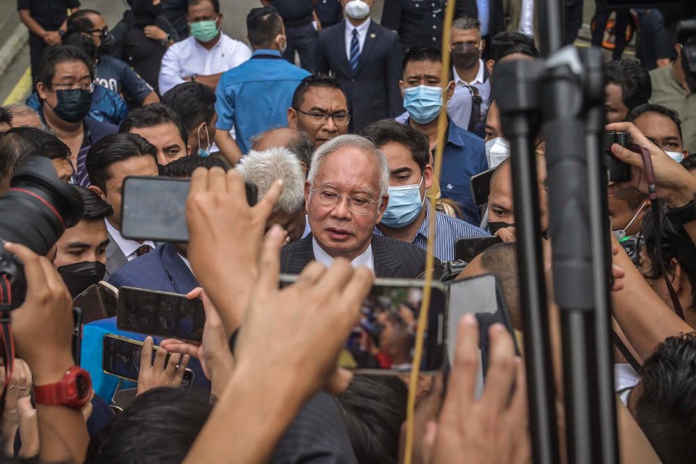 Najib first former prime minister jailed for money laundering, power abuse