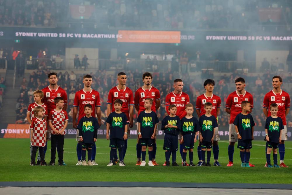 Nazi salute football fan banned for life in Australia