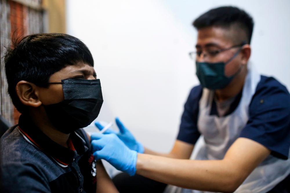 Nearly 98,000 children in Malaysia given first dose of vaccine