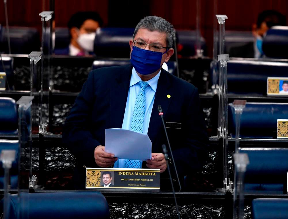 No announcement of ambassadorial candidates -Saifuddin
