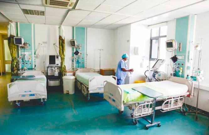 Normal wards at HTJ converted into semi-ICU for Covid-19 patients