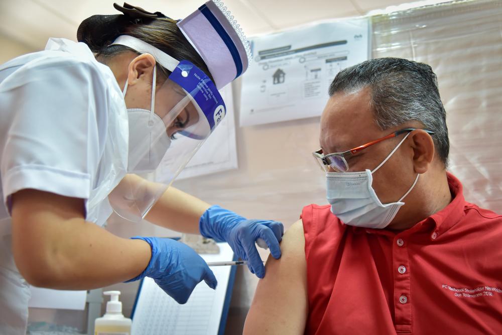 Number of people registered for Covid-19 vaccine in Labuan increases to 44 percent Number of people registered for Covid-19 vaccine in Labuan increases to 44 percent