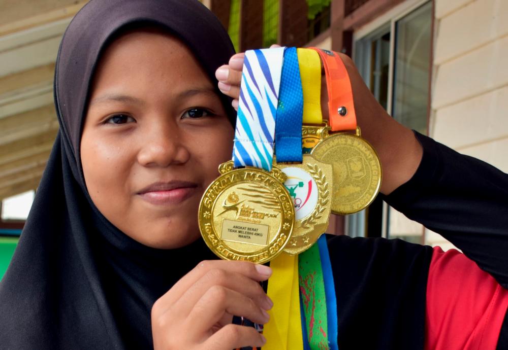 Nurul Syaasyaa jadikan jaguh angkat berat Filipina sebagai inspirasi