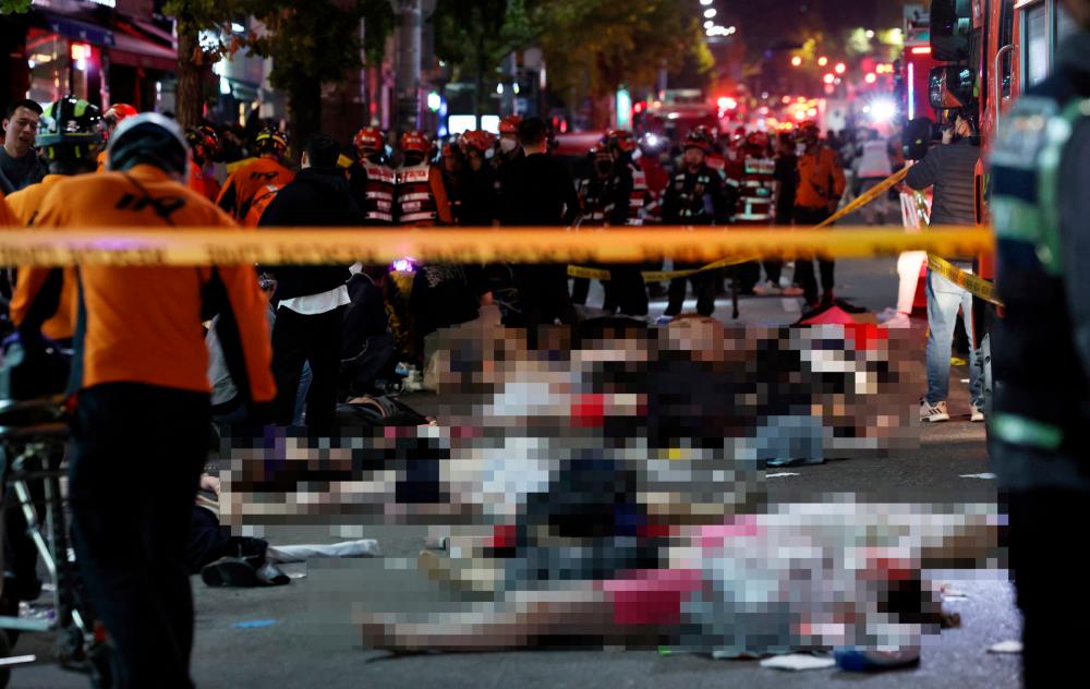 PM Korea Selatan gesa orang ramai henti siar komen kebencian, rakaman tragedi Itaewon PM Korea Selatan gesa orang ramai henti siar komen kebencian, rakaman tragedi Itaewon