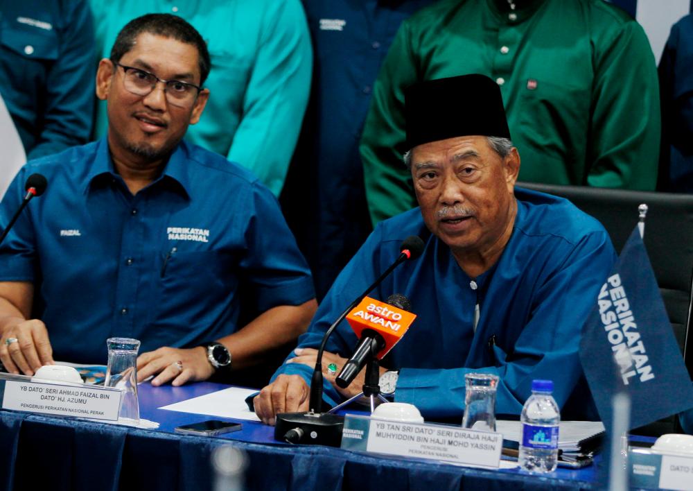 PN to most likely retain all incumbents in GE15, says Muhyiddin PN to most likely retain all incumbents in GE15, says Muhyiddin