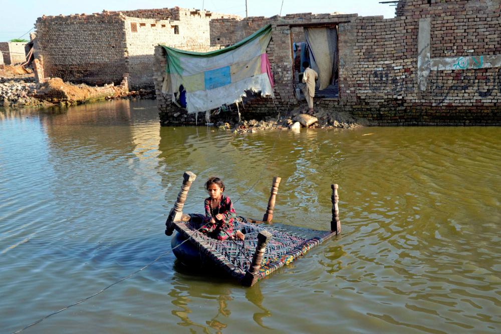 Pakistan’s catastrophic floods one of biggest climate tragedies of century: Minister