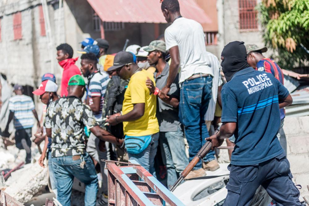 Parishioners killed in quake-damaged historic Haiti Church