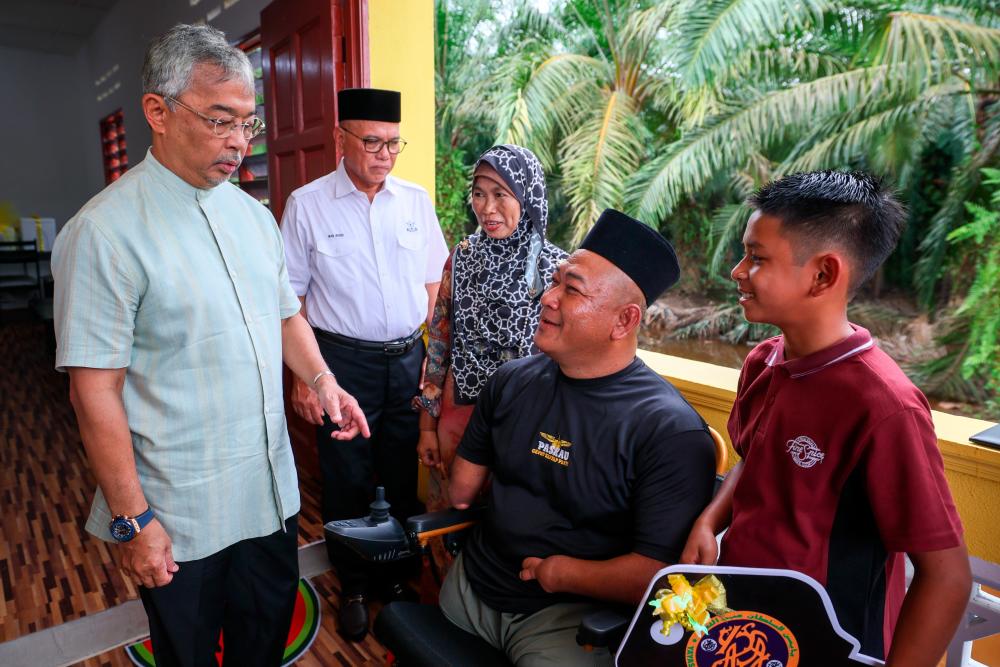 Penerima OKU rumah kurniaan YASA bersyukur miliki rumah selesa Penerima OKU rumah kurniaan YASA bersyukur miliki rumah selesa